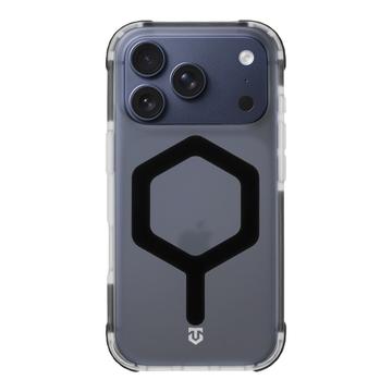 iPhone 17 Pro Tactical MagForce Hexagon-deksel - MagSafe-kompatibel - svart / gjennomsiktig