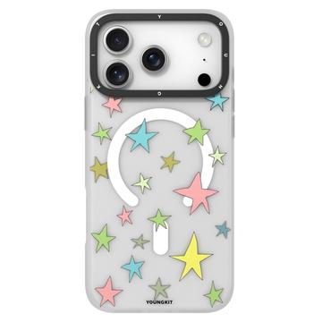 iPhone 17 Pro Youngkit Sweetheart Story Series MagSafe TPU-deksel - Stjerner