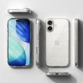 iPhone 17 Ringke Air Glitter TPU-deksel - Gjennomsiktig