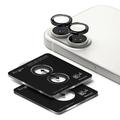 iPhone 17 Ringke Kamera Linse Beskyttelse Herdet Glass - 2 Stk. - Svart