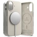 iPhone 17 Ringke Liquid Silicone MagSafe Deksel - Stein