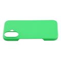 iPhone 17 Gummiert Plastdeksel - Grønn