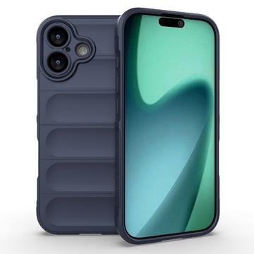 iPhone 17 Rugged TPU-deksel - Mørkeblå