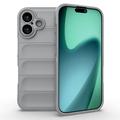 iPhone 17 Rugged TPU-deksel - Lysegrå
