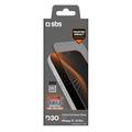 iPhone 17/16 Pro SBS D3O Active Full Cover Beskyttelsesglass med ramme
