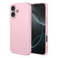 iPhone 17 støtsikkert silikon-deksel - Rosa