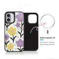 iPhone 17 Slim MagSafe Hybrid-deksel - blomster