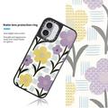 iPhone 17 Slim MagSafe Hybrid-deksel - blomster