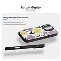 iPhone 17 Slim MagSafe Hybrid-deksel - blomster