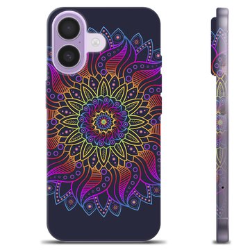 iPhone 17 TPU-deksel - Fargerik Mandala