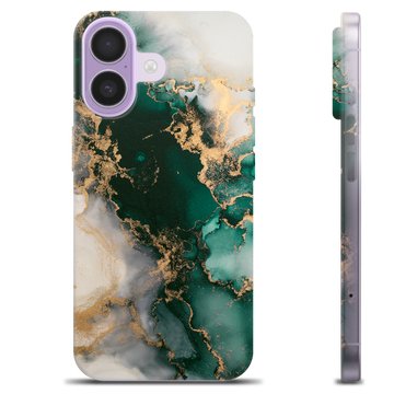 iPhone 17 TPU-deksel - Jade Marmor
