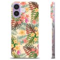 iPhone 17 TPU-deksel - Rosa Blomster