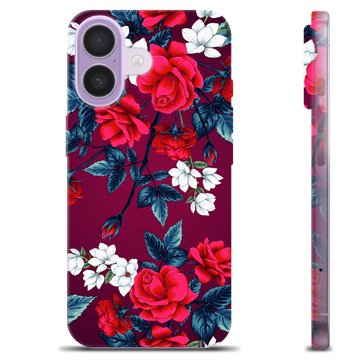 iPhone 17 TPU-deksel - Vintage Blomster