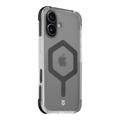 iPhone 17 Tactical MagForce Hexagon-deksel - MagSafe-kompatibel - svart / gjennomsiktig