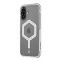 iPhone 17 Tactical MagForce Hexagon-deksel - MagSafe-kompatibel - hvit / Gjennomsiktig