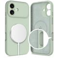 iPhone 17 Tech-Protect flytende silikon-deksel - MagSafe-kompatibel