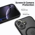 iPhone 17 Tech-Protect MagEdge-deksel - MagSafe-kompatibel - matt svart / Gunmetal
