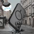 iPhone 17 Tech-Protect MagEdge-deksel - MagSafe-kompatibel - matt svart / Gunmetal