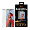 iPhone 17e/16e/14/13 Pro/13 PanzerGlass Ultra-Wide Fit m. FastFit In-A-Box Beskyttelsesglass - 9H - svart kant