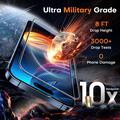 iPhone 18 Full Cover Beskyttelsesglass - 9H - svart kant