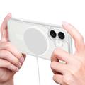 iPhone 18 Hybrid-deksel - MagSafe-kompatibel - Gjennomsiktig