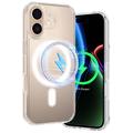 iPhone 18 Hybrid-deksel - MagSafe-kompatibel - Gjennomsiktig