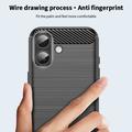 iPhone 18 Mofi Carbon Fiber TPU-deksel - Svart