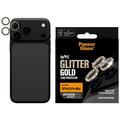 iPhone 18 Pro/18 Pro Max PanzerGlass Hoops keramisk kameralinsebeskytter - Gullglitter