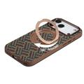 iPhone 18 Pro/17 Pro DENIOR A30 magnetisk deksel med ringstativ
