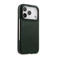 Melkco magnetisk vertikalt flip-etui til iPhone 18 Pro/17 Pro – grønt