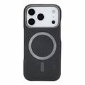 iPhone 18 Pro/17 Pro Slankt magnetisk deksel i karbonfiber
