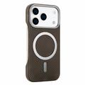 iPhone 18 Pro/17 Pro Slankt magnetisk deksel i karbonfiber