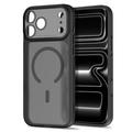 iPhone 18 Pro/17 Pro Tech-Protect MagPrime MagSafe CC hybrid-deksel - matt svart