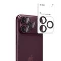 iPhone 18 Pro/18 Pro Max Tech-Protect Camring Fit+ kameralinse - Burgund