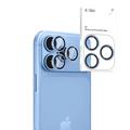 iPhone 18 Pro/18 Pro Max Tech-Protect Camring Fit+ kameralinse - Lyseblå
