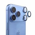 iPhone 18 Pro/18 Pro Max Tech-Protect Camring Fit+ kameralinse - Lyseblå