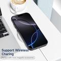 iPhone 18 Pro Anti-skli TPU-deksel - svart