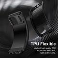 iPhone 18 Pro Børstet TPU-deksel - karbonfiber - svart