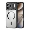 iPhone 18 Pro Dux Ducis Aimo Hybrid-deksel - Kompatibel med MagSafe - Svart