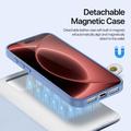 iPhone 18 Pro Dux Ducis Lawa lommebokveske i lær med magnetisk deksel - babyblå