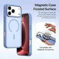 iPhone 18 Pro Dux Ducis Lawa lommebokveske i lær med magnetisk deksel - babyblå
