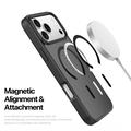 iPhone 18 Pro Dux Ducis Yind Hybrid-deksel - MagSafe-kompatibel - Svart