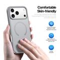 iPhone 18 Pro Dux Ducis Yind Hybrid-deksel - MagSafe-kompatibel - Grå