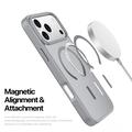 iPhone 18 Pro Dux Ducis Yind Hybrid-deksel - MagSafe-kompatibel - Grå