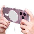 iPhone 18 Pro Hybrid-deksel - MagSafe-kompatibel - Gjennomsiktig