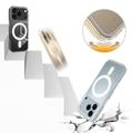 iPhone 18 Pro Hybrid-deksel - MagSafe-kompatibel - Gjennomsiktig