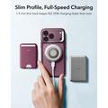 iPhone 18 Pro Max/17 Pro Max ESR Classic Hybrid-støtte MagSafe deksel – Frostet dyp burgunder