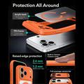 iPhone 18 Pro Max/17 Pro Max ESR Classic Hybrid MagSafe-deksel - Frostet Oransje