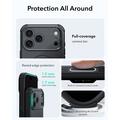 iPhone 18 Pro Max/17 Pro Max ESR Cyber Tough MagSafe-deksel – svart