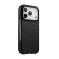 iPhone 18 Pro Max/17 Pro Max MELKCO magnetisk vertikalt flip-deksel - svart